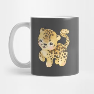 Cute cartoon leopard Mug